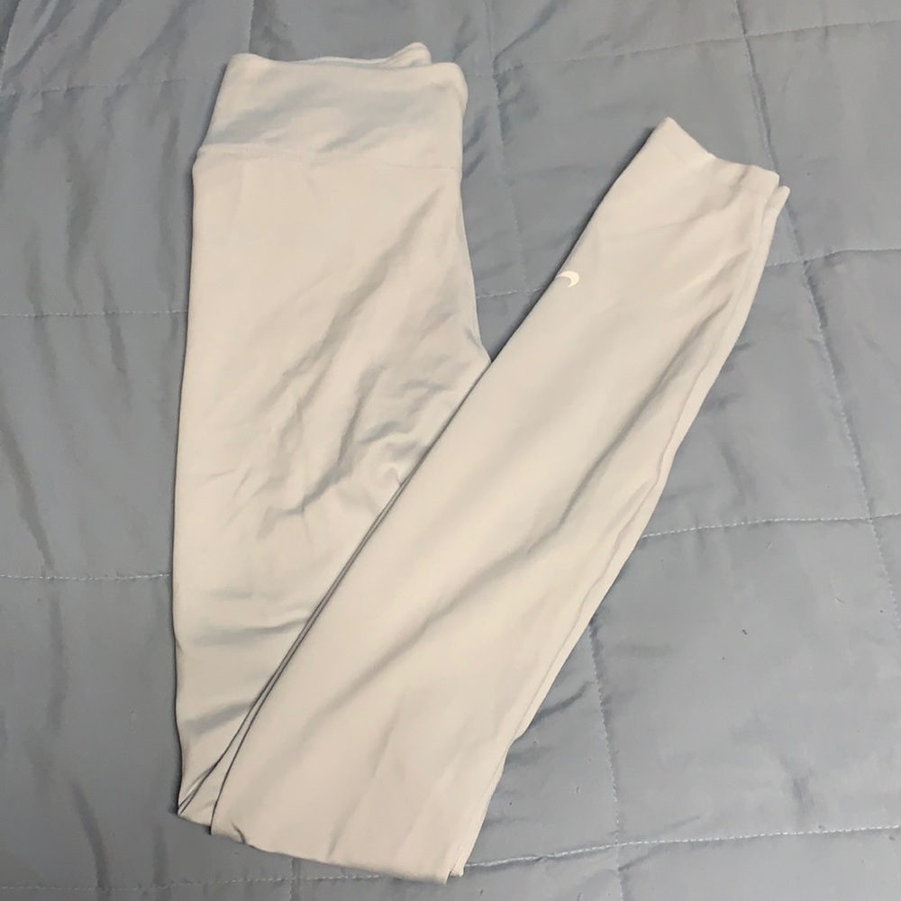 Light blue Nike leggings